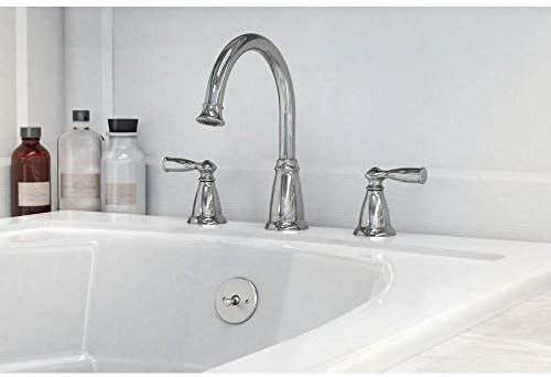 Moen Banbury 86924 Tub Faucet, 2-Faucet Handle, Stainless Steel, Chrome