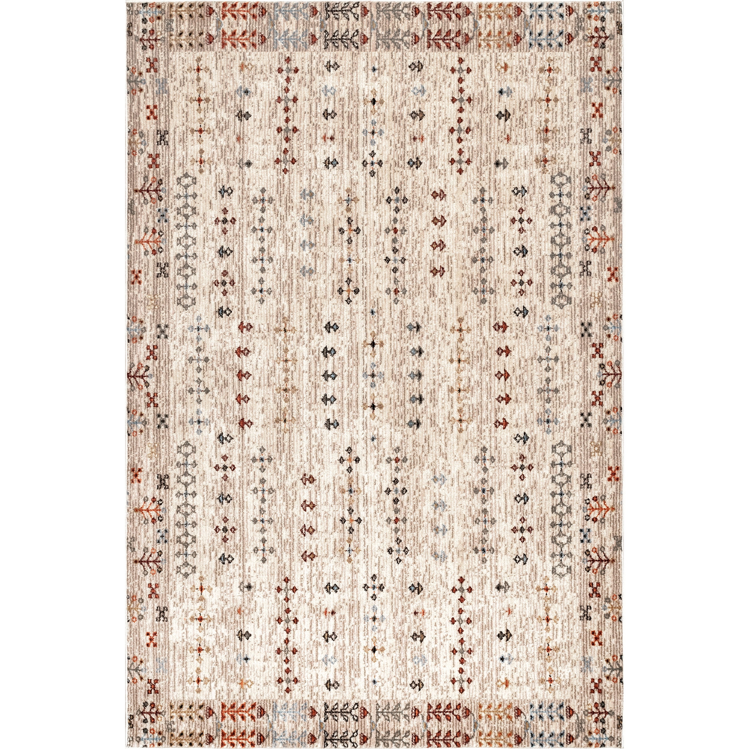 nuLOOM Deliah Transitional Tribal Area Rug, 5' x 8', Beige