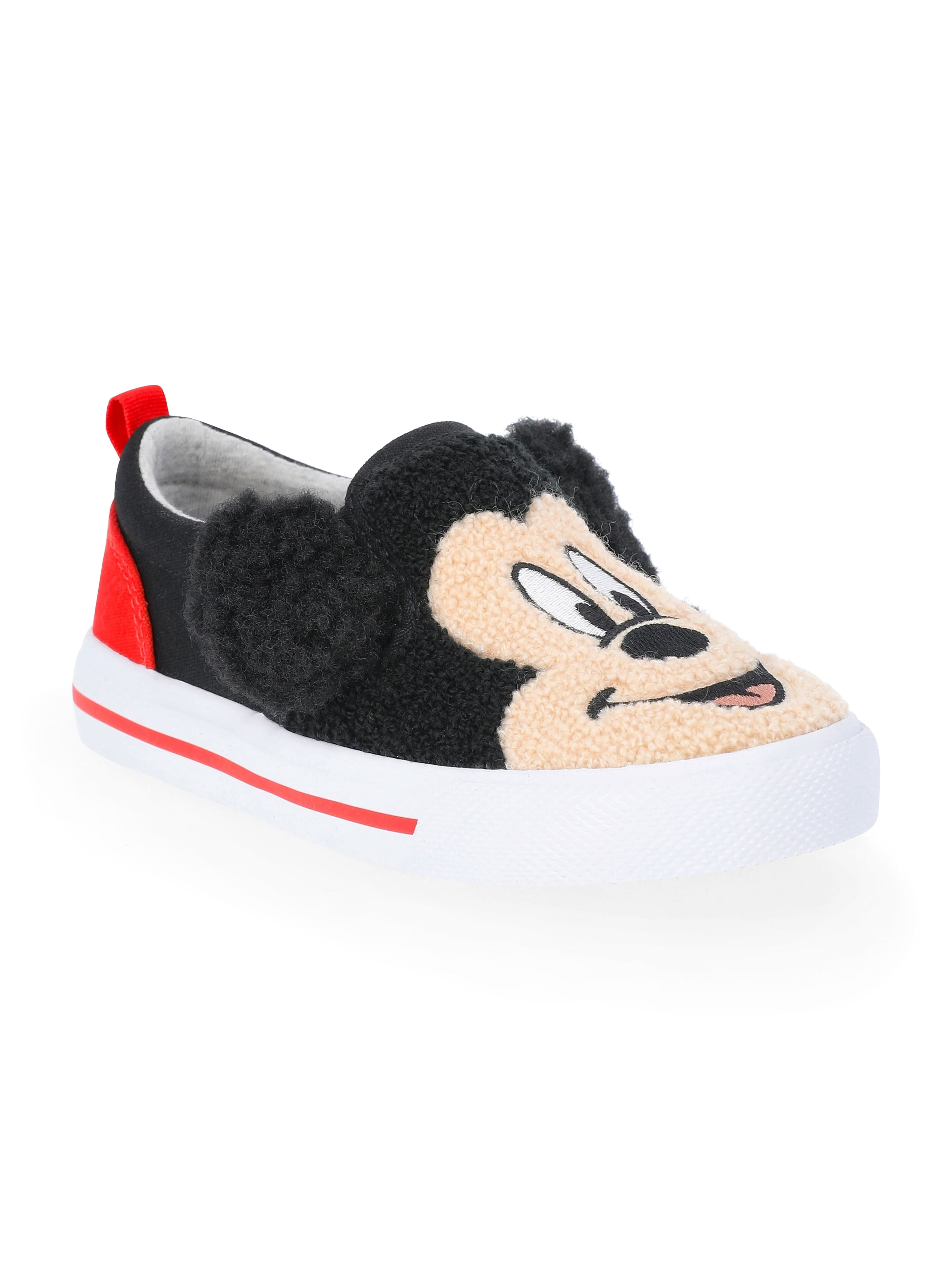 Disney Mickey Mouse Toddler Kids Casual Slip On Shoes
