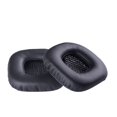 thumbnail image 1 of 1Pair Leather Sponge Headphone Headset Soft Ear Pads Foam Cushion Cover Replacement BLACK, 1 of 8