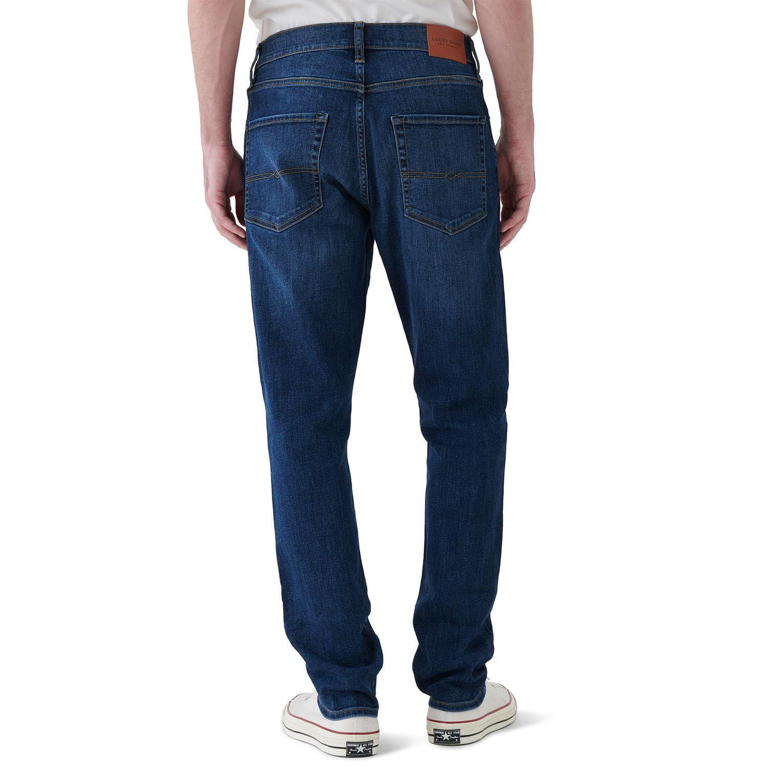 Lucky Brand Men's 412 Athletic Slim Fit Stretch 5-Pocket Jean (Stark,  34x34) 