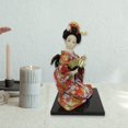 thumbnail image 4 of Muñecas geisha japonesas de 12 pulgadas con kimono, estatuas tradicionales artesanales independientes Estilo D, 4 of 9