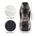 thumbnail image 5 of Garronmavis Front Car Seat Cover Hunting Forest Wolves 2 Pack Breathable Car Seat Cover of 2 Elastic Interior Accessories Easy to Install Universal fit for Most of SUV,Sedan,Trucks, 5 of 7