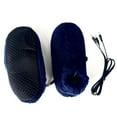 thumbnail image 4 of Winter USB Heating Pad Knitted Socks, Electric Heated Fleece Socks Slippers for Men Women, Foot Heater Anti-Slip Thermal Home Indoor Slippers Footwear Foot Warmer Rechargeable, 4 of 5