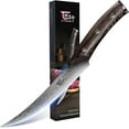 thumbnail image 1 of SYOKAMI Boning Knife for Meat Cutting, 6.5 Inch Fish Fillet Knife with Wood Handle, High Carbon Razor Sharp Curved Blade Deboning Knife with Exquisite Box Ideal for Thanksgiving, Christmas Gift, 1 of 8