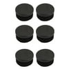 6Pcs Chair Table Leg Plastic Cap Round Tube Insert Fit 35mm Pipe Outer Dia