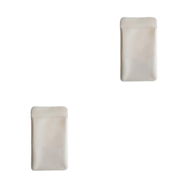 Guardoinrt Organisateur de Stylos de Poche Solution de Rangement Personnalisable et Multi-Usage Multi Blanc Carré 2Ensemble
