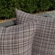 thumbnail image 4 of Funda de Almohada Kevin Textil Impermeable para Exterior 60x60 cm Gris, 4 of 7