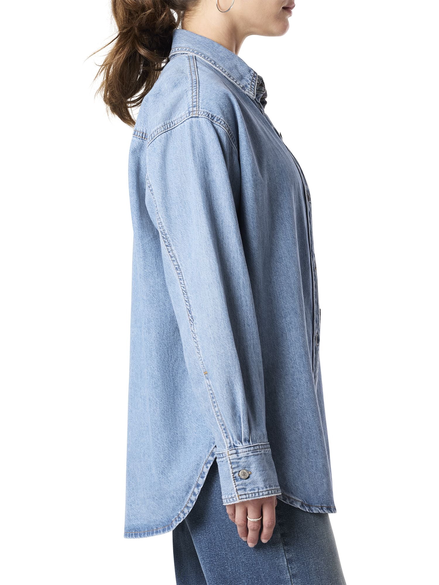 Levi Strauss Signature Women's Vintage Relaxed Denim Shirt