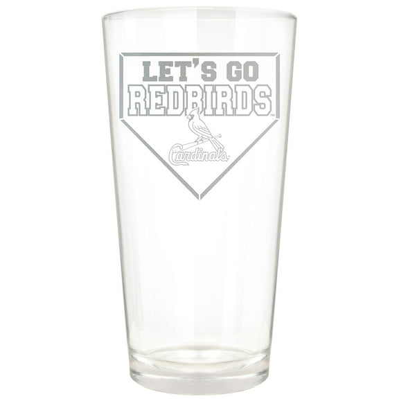 St. Louis Cardinals Etched 16oz. Rally Cry Pint Glass