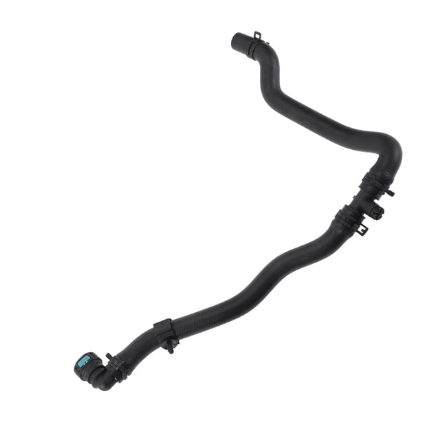 Manguera del radiador Unique Bargains para Land Rover Range Rover Sport 2015-2022 Buen sellado No.LR036545/LR062460 Manguera de refrigerante del motor Negra 1 Pcs