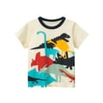 thumbnail image 1 of Chemise Garçon Imprimée pour Garçons Manches Courtes T-Shirt Garçon 6-8 Ans Mode Garçon, 1 of 8