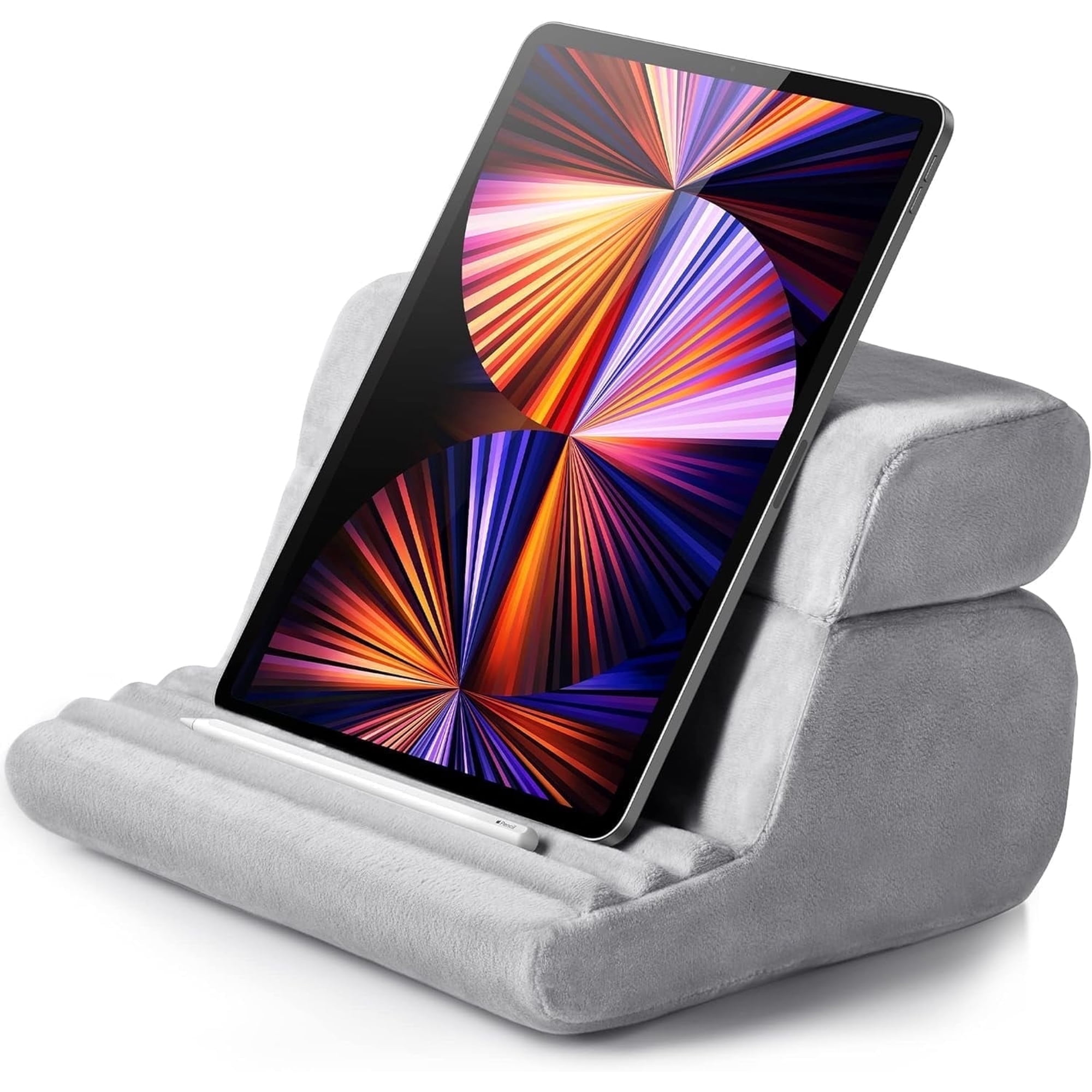 UGREEN Stand Pillow Compatible for iPad, Adjustable and Foldable Tablet Holder for Lap, Desk and Bed, Compact and Durable