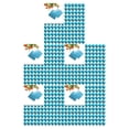 thumbnail image 1 of QualitChoice 100 Square Aluminum Foil Wrappers for Chocolate Sweets Candy Confectionery sky blue 5Set, 1 of 6