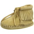 thumbnail image 1 of Minnetonka Fringe Bootie (Infant/Toddler),Tan,1 M US Infant, 1 of 4