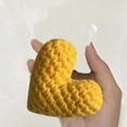 thumbnail image 4 of Hand Crocheted Heart Shaped Pocket - Gift of Love, for Couples & Friends, Decorative & Versatile, 4 of 6