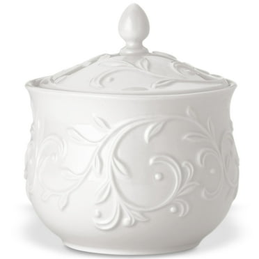 Lenox Opal Innocence Carved Sugar Bowl -