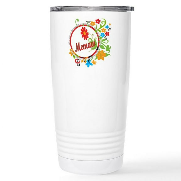 CafePress - Wonderful Memaw Stainless Steel Travel Mug - Insulated Stainless Steel Travel Tumbler 20 oz.