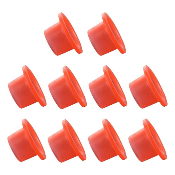 Scienceny 10 Uds. Correa de silicona para arandela de válvula triangular duradera de Gel de sílice para evitar goteos y fugas Artesanía rosa