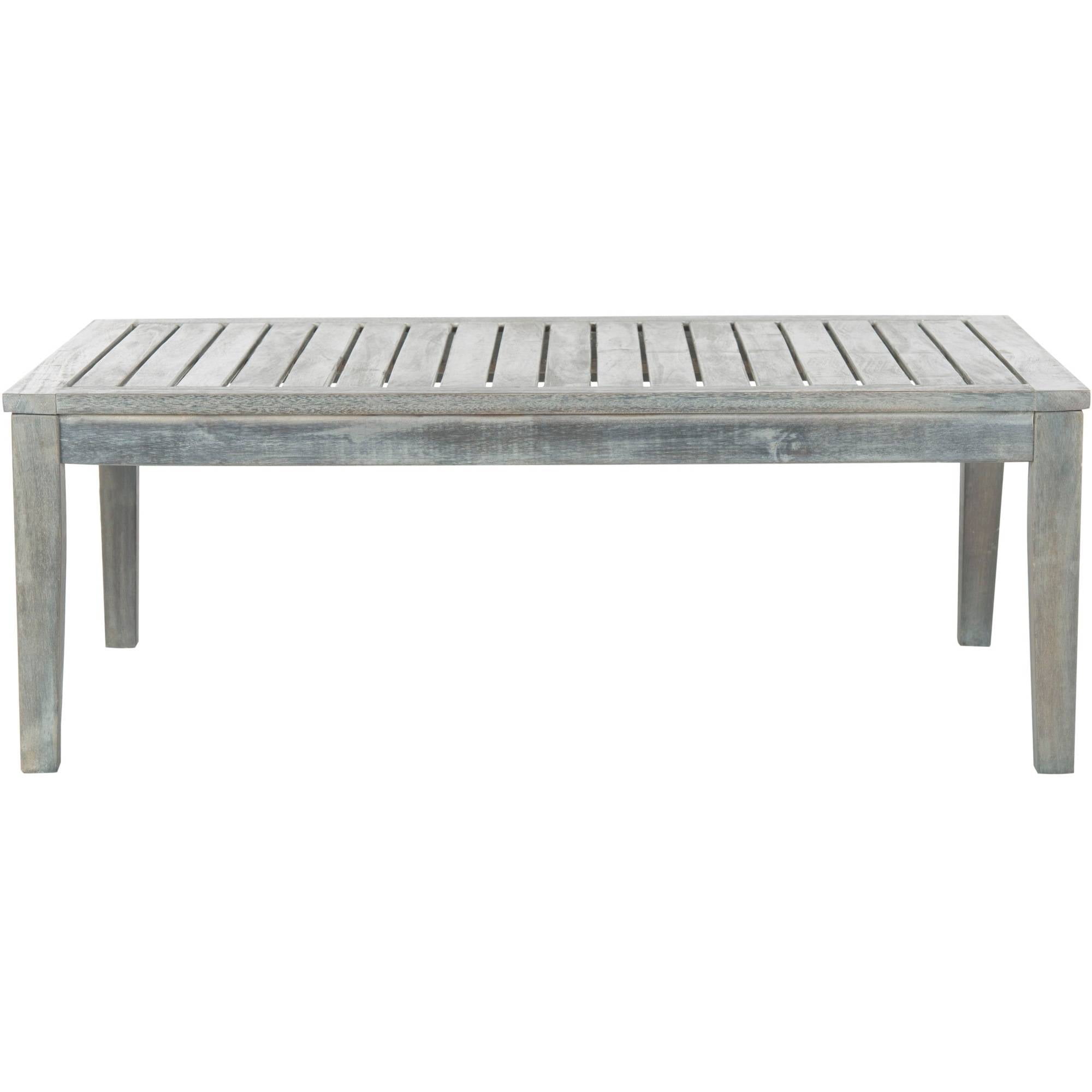 Safavieh Monclair 4-Piece Outdoor Living Set, Ash Grey