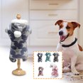 thumbnail image 5 of Fiudx Sudadera con Capucha de Forro Polar Súper Suave para Mascotas, Pijama con Estampado de Estrellas, Abrigo Cálido de Invierno, Ropa de Dormir Versátil para Uso Diario, para Perros Pequeños y Gato, 5 of 5