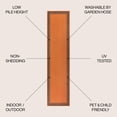 thumbnail image 3 of JONATHAN Y SANTA MONICA 2 x 8 Runner Rug, James Border Stripe - Orange/Dark Gray, SMB201A-28, 3 of 9