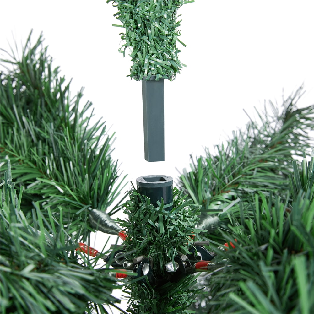 Renwick Green Decorated Spruce Christmas Tree, 89.76"