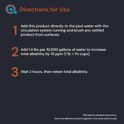 MAV AquaDoc Pool Alkalinity Increaser - 10lb - Sodium Bicarbonate Alkalinity Increaser for Swimming Pools - pH Increaser - Pool Chemicals Made in USA