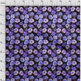 thumbnail image 3 of oneOone Polyester Lycra Purple Fabric Florals Sewing Craft Projects Fabric Prints By Yard 56 Inch Wide, 3 of 4