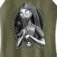 thumbnail image 3 of The Nightmare Before Christmas - Sally Vignette - Juniors High Neck Tank Top, 3 of 5