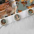 thumbnail image 4 of Feelyou Wildlife Reindeer Black Out Curtains, Rustic Curtains Pack of 2 (42x63 Each), 4 of 6