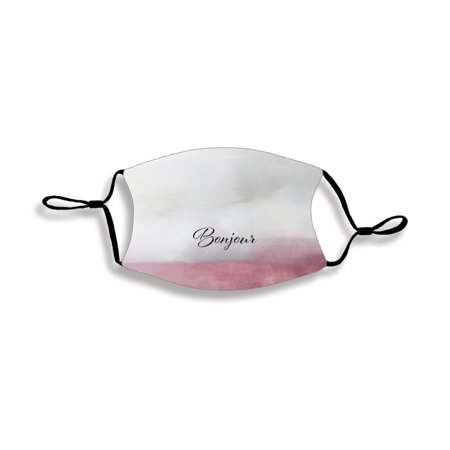 Bonjur Tan One Size Fabric Fashion Face Covering Mask