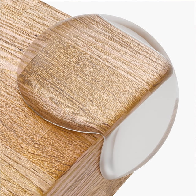 Protector de esquinas para bebé, protectores protectores, protector de esquinas para muebles y parachoques de seguridad para bordes, parachoques a prueba de bebés, transparente, (paquete de
