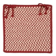 thumbnail image 7 of Colonial Mills 2' x 9' Red And White Rectangular Handmade Braided Area Runner Throw Rug, 7 of 7