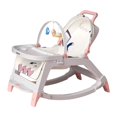 thumbnail image 1 of Mecedora infantil,Silla calmante para bebé con portátil para bebé,Mecedora infantil Mecedora reclinable,Camas para dormir para bebés Silla cómoda para recién rosa, 1 of 9