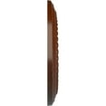 thumbnail image 4 of Ekena Millwork 7 7/8"OD x 3/4"P Small Alexandria Ceiling Medallion (Fits Canopies up to 4 5/8"), Hand-Painted Burnished Mahogany Crackle, 4 of 7
