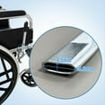 thumbnail image 4 of 2pcs Wheelchair Brake Handle Extensions, Extenders Power Chair for Heavy Reclining Wheelchairs Black, 4 of 8
