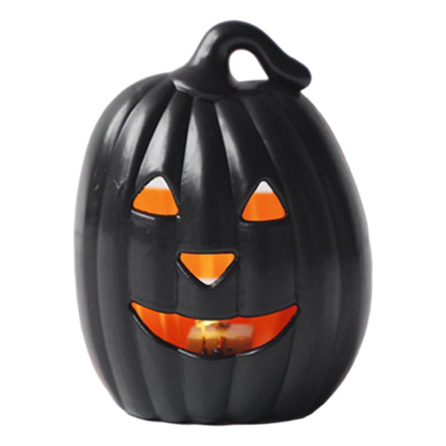 Adorno de luz de calabaza de Halloween, accesorio de iluminación, lámpara ligera, luz nocturna para patio trasero, accesorios para el hogar, granja
