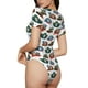 thumbnail image 2 of Fotbe Pirate Hats Body de Mujer con Cuello Redondo y Mangas Cortas, Sin Mangas Ajustado, Suave, Cómodo y Básico-Medium, 2 of 7
