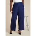 thumbnail image 2 of ELOQUII Women's Plus Size Pinstripe Trouser, 2 of 3