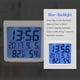 thumbnail image 2 of Higrómetro digital con retroiluminación para el hogar, higrómetro electrónico con indicador de temperatura, despertador de pie sin batería (blanco), 2 of 6