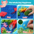 thumbnail image 3 of Papelera sensorial Kaelinda Axolotl para niños con arena y accesorios, 3 of 8