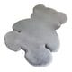 thumbnail image 2 of Bonita alfombra de dormitorio suave con forma de oso, peluda, para habitación de niños, adolescentes y niñas, para sala de estar, color gris, 45 x 60, 2 of 12