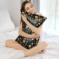 thumbnail image 4 of Xecao Basketball Pattern Satin Pillowcases for Hair and Skin, Luxurious and Silky Pillow Cases with Envelope Closure, 20x30 Inches, 4 of 7
