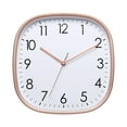 thumbnail image 4 of Wall Clock Digital Lightweight Hanging Design Non Ticking Creative Large Square Multifunction Art for Dining Room Golden, 4 of 8