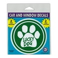 thumbnail image 1 of Window Decals, 2-Pack, Lucky Dog Paw, 4" Diameter Vinyl Stickers, 1 of 6