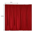 thumbnail image 4 of Balsa Circle 10 feet x 10 feet Polyester Professional Backdrop Curtains Red, 4 of 5