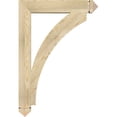thumbnail image 3 of Ekena Millwork 4"W x 26"D x 38"H Thorton Arts & Crafts Rough Sawn Bracket, Douglas Fir, 3 of 4