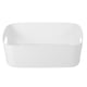 thumbnail image 1 of 6 piezas de plástico Bin Organizador de baño Basker Ceta de cocina Bins (s) de almacenamiento (s) de almacenamiento (s) de almacenamiento, 1 of 6