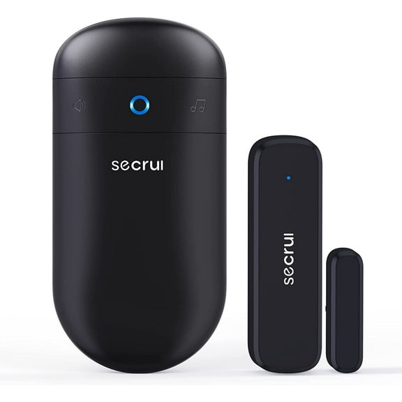 Door Chime, Door Sensor Chime with Adjustable Volume, Easy Installation, 400ft Range, 52 Chimes, M508 D7 Door Open Chime for Business/Home When Entering, Black